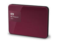 Външни HDD 2TB WD My Passport Ultra USB 3.0, в червено