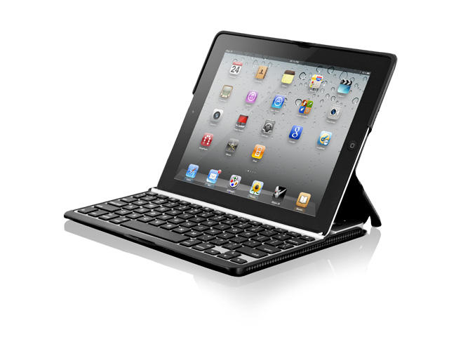 Аксесоари за таблети ZAGGfolio  с Bluetooth клавиатура/сребриста