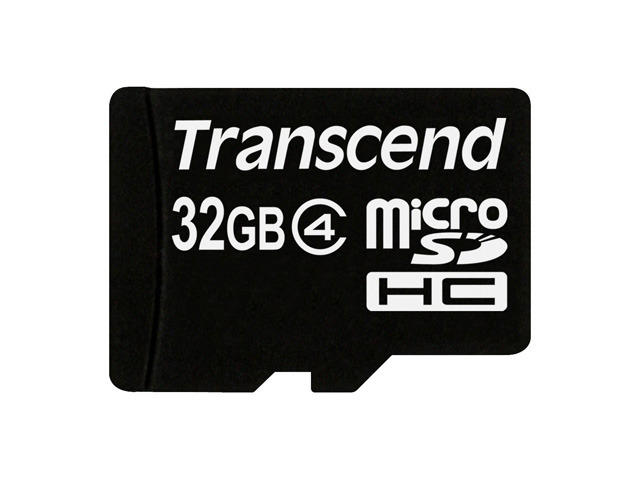 Карти памет 32GB microSDHC карта Transcend Class 4