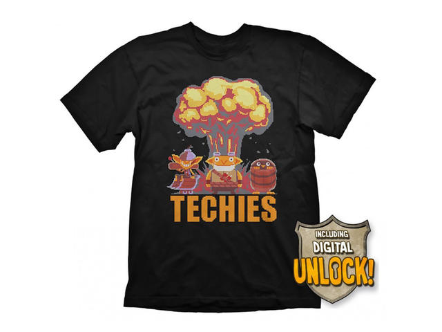 Облекло и аксесоари Gaya Entertainment DOTA 2 T-Shirt Techies Mushroom Cloud + Ingame Code, Size L
