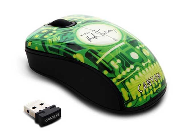 Мишки Безжична оптична мишка Canyon X-Ray