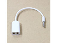 Кабели и Адаптери VCom Аудио сплитер 3.5mm стерео M / 2F Aux сплитер
