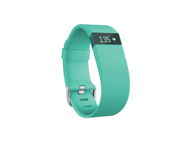 Смарт гривни Fitbit Charge HR, в зелено