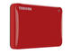 Външни HDD 500GB Toshiba Canvio Connect II, червен