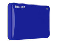 Външни HDD 500GB Toshiba Canvio Connect II, син