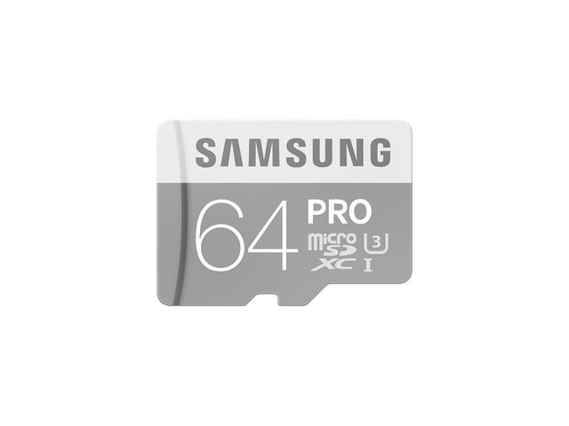 Карти памет 64GB microSD Samsung Pro Class 10 UHS-1 Grade 1