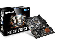 Дънни платки ASRock H110M-DVS/D3
