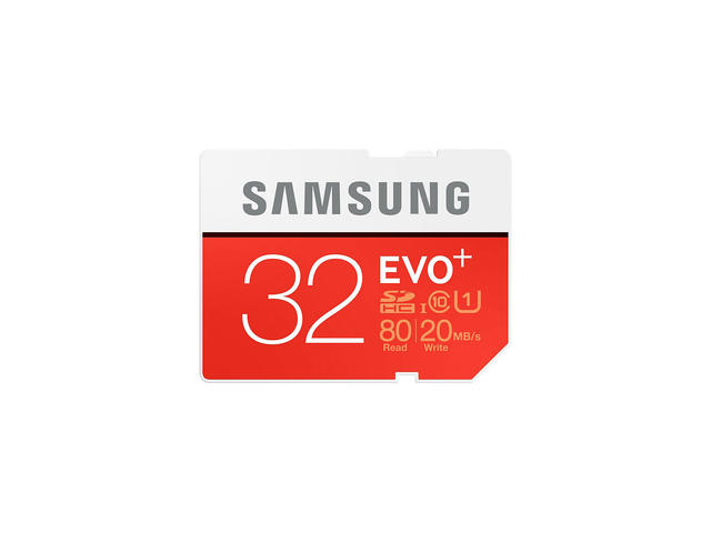 Карти памет 32GB SD Samsung EVO+ Class 10 UHS-I