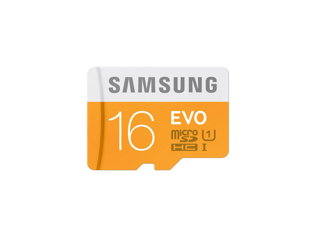Карти памет 16GB microSD Samsung EVO Class 10 UHS-I