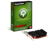 Видео карти PowerColor AMD Radeon AX5450 1GBK3-SHEV4