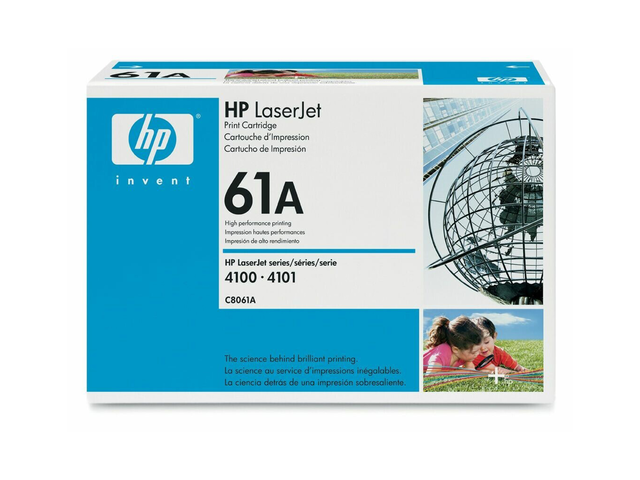 Консумативи Тонер касета HP 61A LaserJet