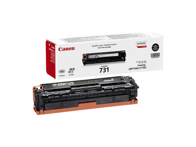 Консумативи Оригинален тонер касета Canon CRG-731BK