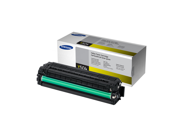 Консумативи Оригинален тонер Samsung CLT-Y504S Yellow