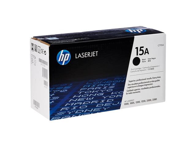 Консумативи Оригинален тонер HP 15A Black