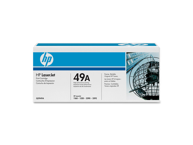 Консумативи Оригинален тонер HP 49A Black