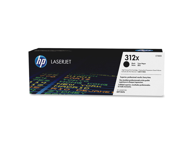Консумативи Оригинален тонер HP 312X High Yield Black