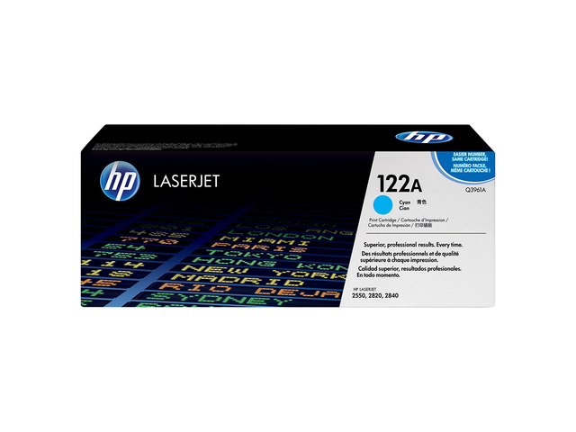 Консумативи Оригинален тонер HP 122A Cyan