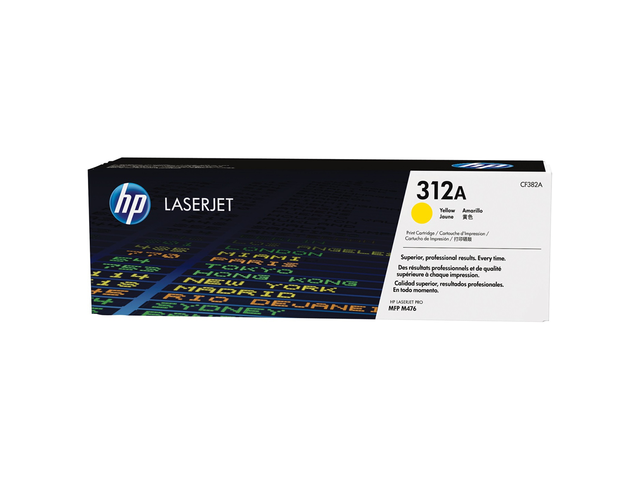 Консумативи Оригинален тонер HP 312A Yellow