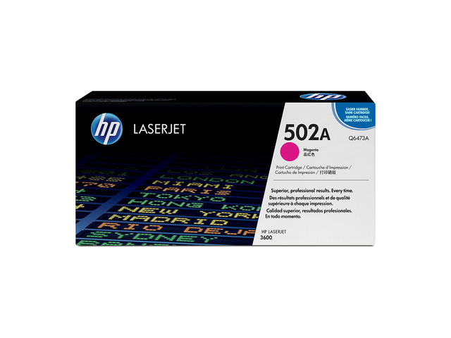 Консумативи Оригинален тонер HP 502A Magenta