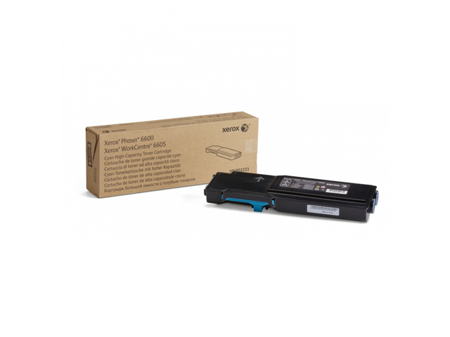Консумативи Оригинален тонер Xerox Phaser 6600 Cyan