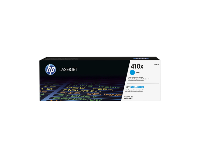 Консумативи Оригинален тонер HP 410X High Yield Cyan