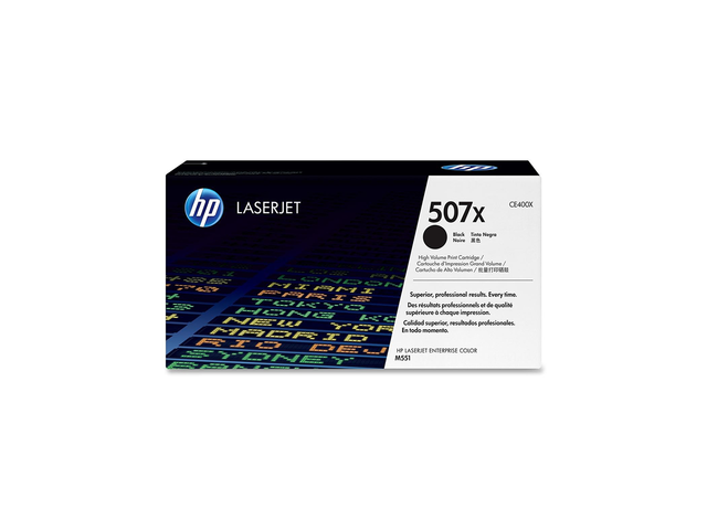 Консумативи Оригинален тонер HP 507X Black