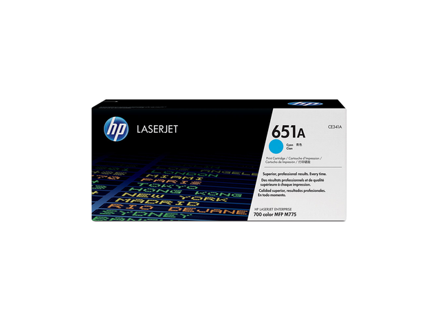 Консумативи Оригинален тонер HP 651A Cyan