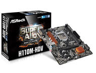 Дънни платки ASRock H110M-HDV