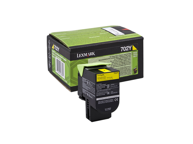 Консумативи Оригинален тонер Lexmark 702Y Yellow