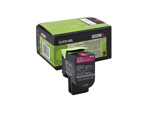 Консумативи Оригинален тонер Lexmark 802M Magenta