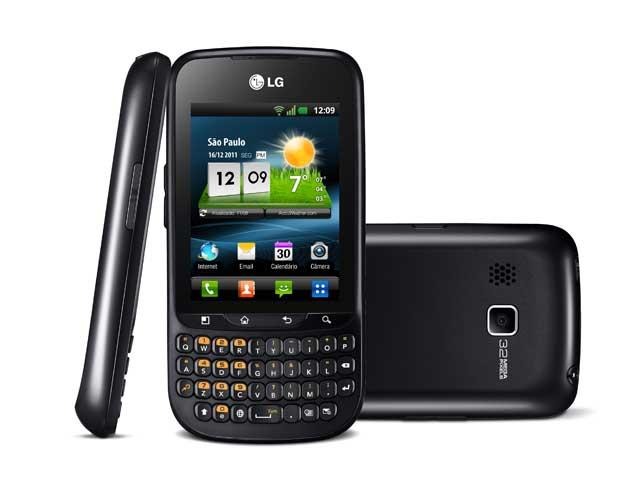 Смартфони LG Optimus Pro C660 146MB, черен цвят