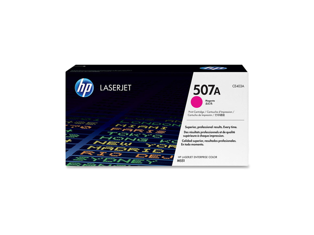 Консумативи Оригинален тонер HP 507A Magenta 