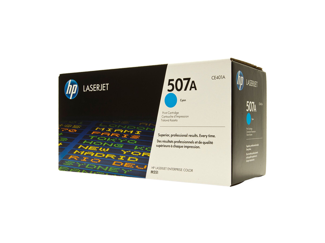 Консумативи Оригинален тонер HP 507A Cyan