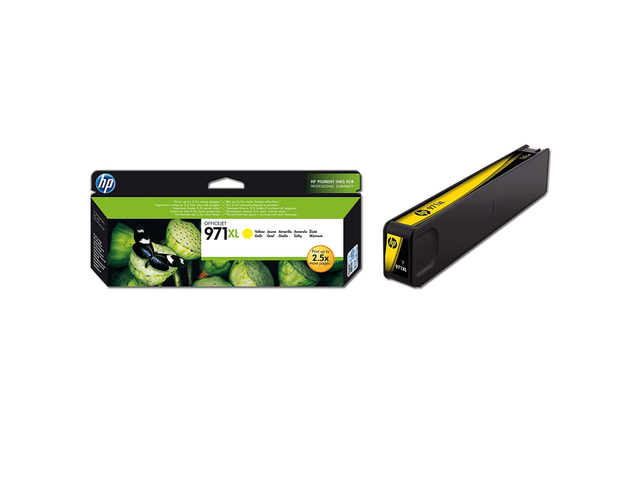 Консумативи Оригинален тонер HP 971XL High Yield Yellow