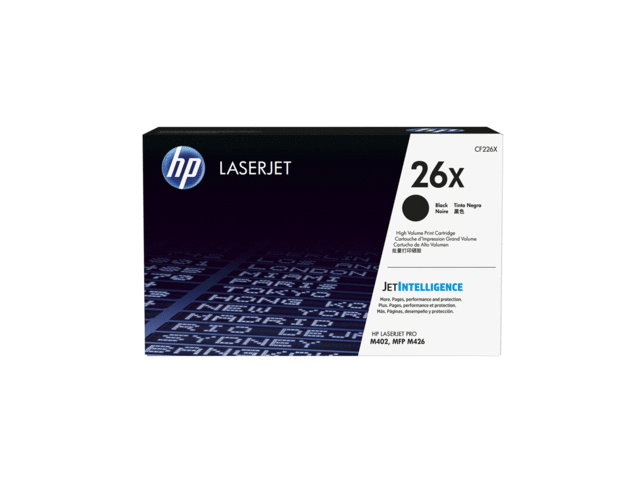 Консумативи Оригинален тонер HP 26X High Yield Black 