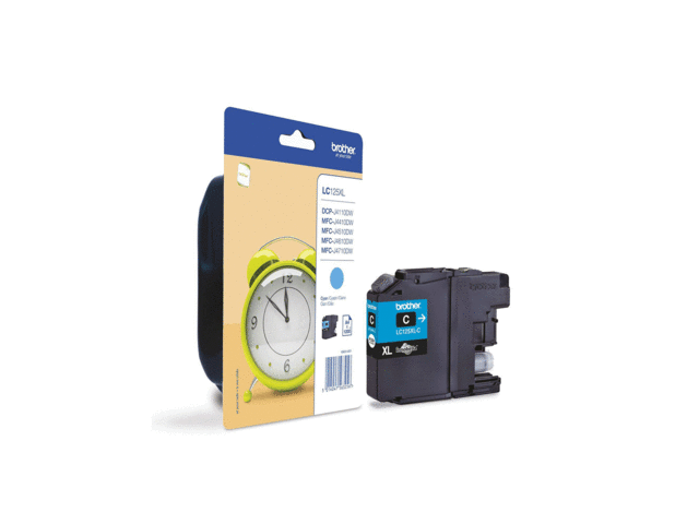 Консумативи Оригинален Brother LC-125 XL Cyan Ink Cartridge