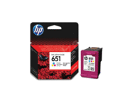 Консумативи Оригинален HP 651 Tri-colour