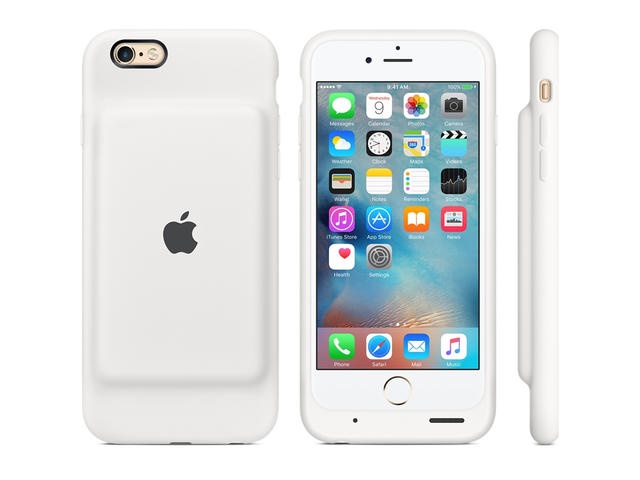 Калъфи Apple iPhone 6s Smart Battery Case, в бяло