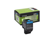 Консумативи Оригинален тонер Lexmark 802C Cyan