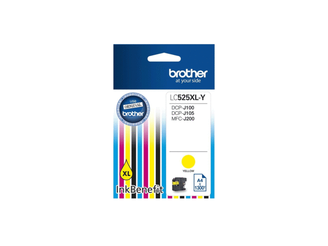 Консумативи Оригинален Brother LC-525 XL Yellow Ink Cartridge High Yield