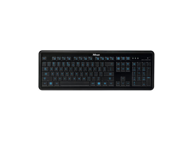Клавиатури TRUST eLight LED Illuminated Keyboard BG