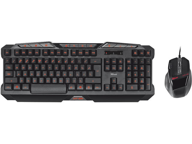 Клавиатури TRUST Gaming Deskset Bundle Box