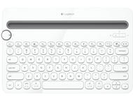 Клавиатури Logitech Bluetooth Multi-Device K480, в бяло