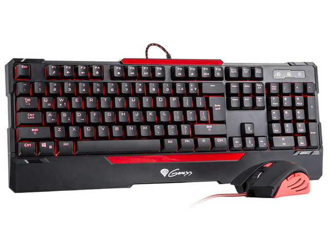 Клавиатури Genesis Gaming Combo Set CX55 - US layout